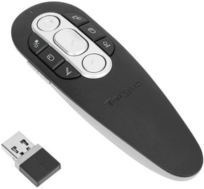 Juhtmevaba esitluspult Targus P38 Air Pointer, must/hall