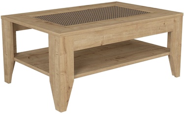 Журнальный столик Kalune Design Madura, дубовый, 60 см x 90 см x 40 см
