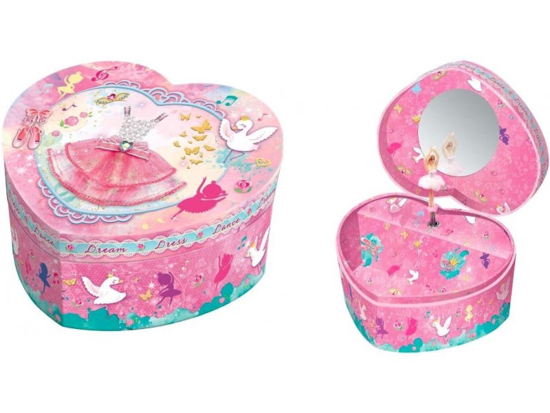 Muzikālā kaste Pulio Heart Butterflies