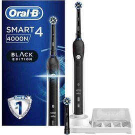 Электрическая зубная щетка Oral-B Smart 4 4000N Black Special Edition, черный