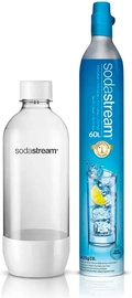 Angliarūgštės ir butelio rinkinys SodaStream Alcojet CO2 + PET Bottle, 60 l