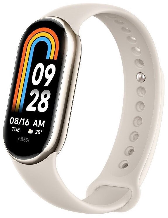 Viedais pulkstenis Xiaomi MI Band 8, zelta