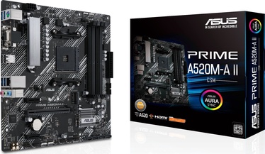 Mātesplate Asus Prime A520M-A II/CSM