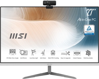 Stacionārs dators MSI Modern AM271 11M-646EU, Intel UHD Graphics