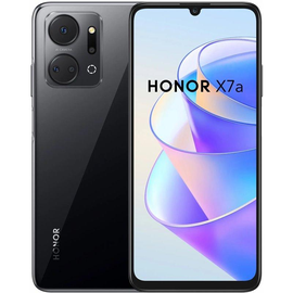 Mobiiltelefon Honor X7a Dual, must, 4GB/128GB