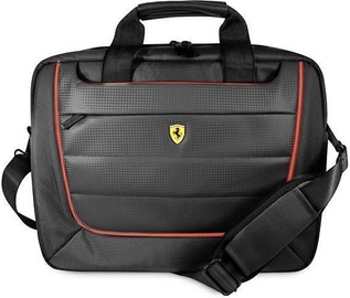 Сумка для ноутбука Ferrari Scuderia FECB15BK, черный, 16″