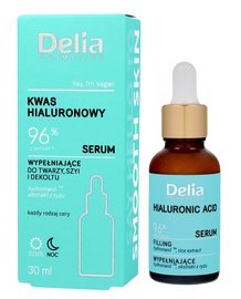 Serums sievietēm Delia Cosmetics Hyaluronic Acid, 30 ml