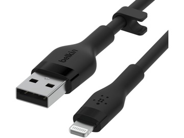 Kabelis Belkin BoostCharge USB-A for Lightning, 1 x Lightning/1 x USB Type-A, 2 m, juoda