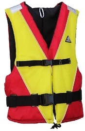 Спасательный жилет Aquarius Standard, красный/желтый, S/M