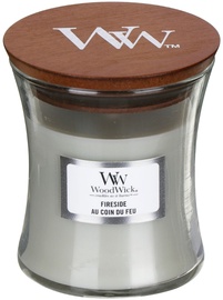 Свеча, ароматическая WoodWick Fireside, 30 час, 85 г, 80 мм x 70 мм