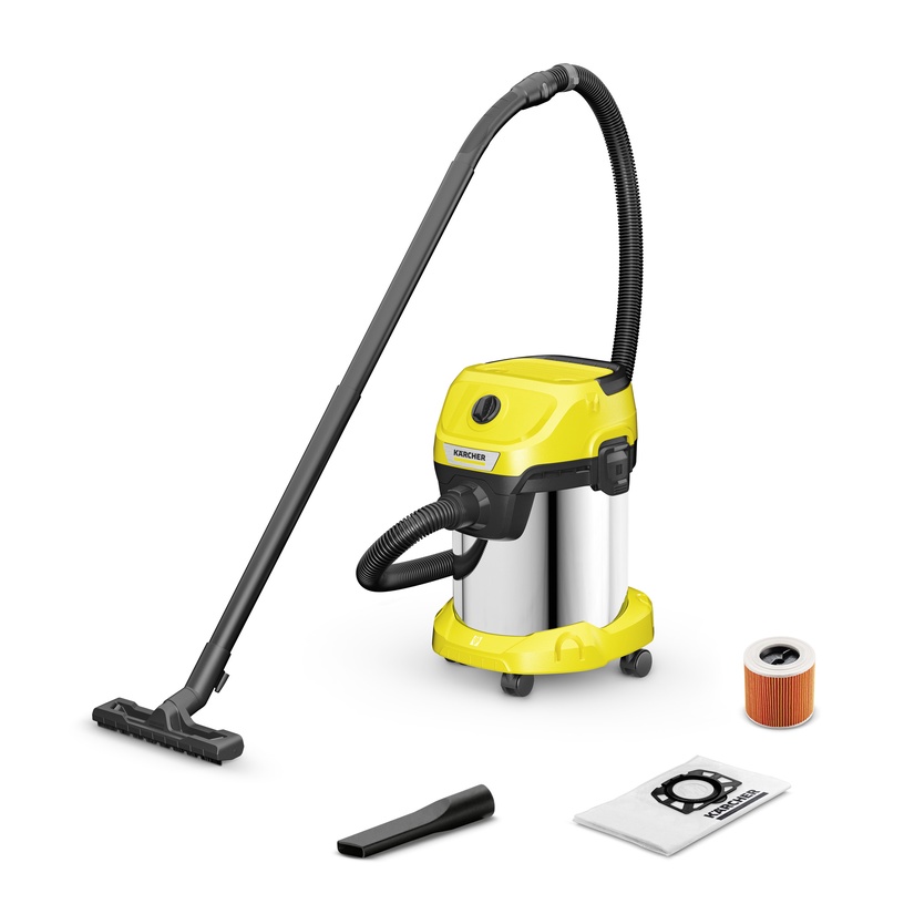 Putekļu sūcējs Kärcher WD 3 S V-17/4/20, 1000 W
