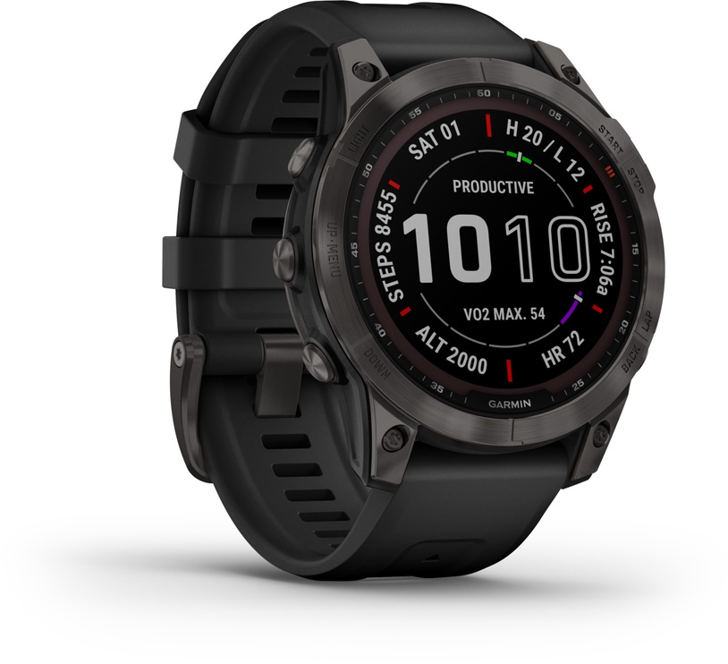 Nutikell Garmin fēnix® 7 Sapphire Solar, grafiit
