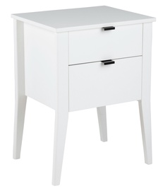 Ночной столик Home4you AC76949, белый, 48 x 40 см x 65 см