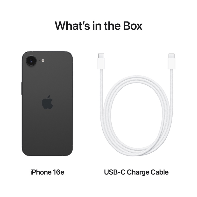 Mobiiltelefon Apple iPhone 16e, 256 GB, black