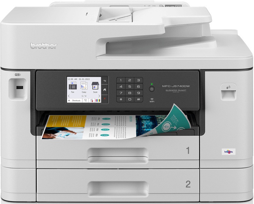 Multifunktsionaalne printer Brother MFC J5740DW, tindiprinter, värviline
