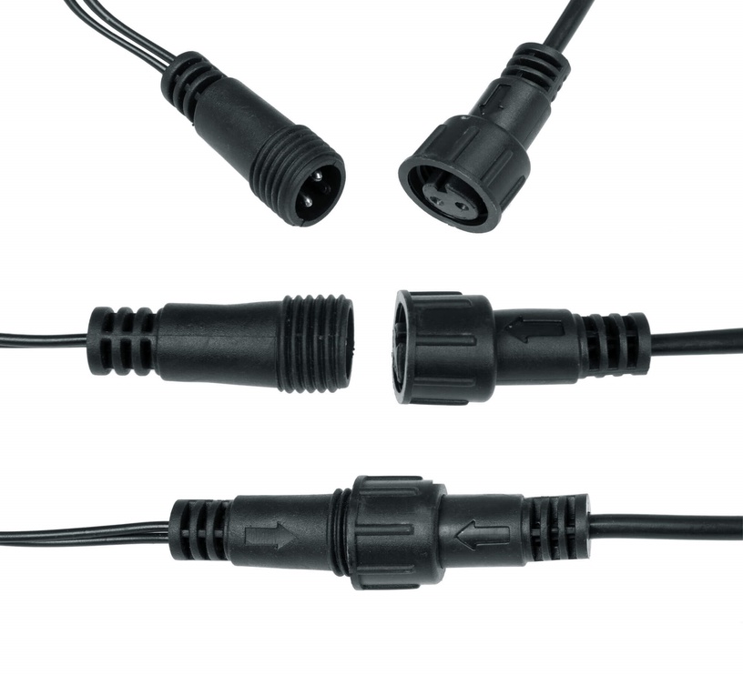 Гирлянда лампочек Springos CL4039, 22.5 м, теплый белый/белый