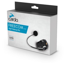 Mikrofons Cardo Freecom Half Helmet Kit, melna
