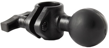 Kronšteins RAM Mounts Ball Adapter With Hole & Tightening Knob, melna