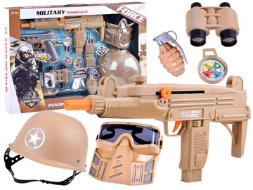 Policista rotaļlietas Force Military, brūna