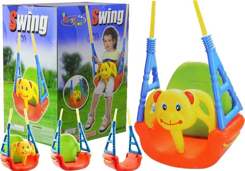 Качели KingSport Swing 3in1, 29.5 см, многоцветный