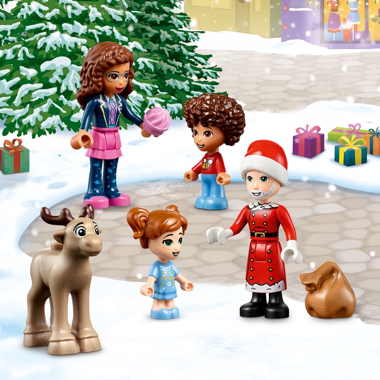 Конструктор LEGO® Friends Новогодний календарь 41706, 312 шт.