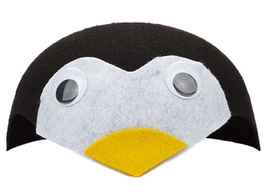 Müts Karupoeg Puhh OÜ Penguin 55700, valge/must, vilt