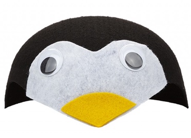 Шапка Karupoeg Puhh OÜ Penguin 55700, белый/черный, войлок