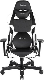 Mänguri tool Clutchchairz Crank Charlie, 52 x 56.5 x 37 - 45 cm, valge/must