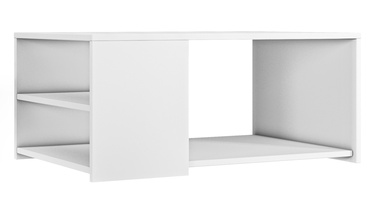 Kafijas galdiņš Kalune Design Rome, balta, 900 mm x 600 mm x 400 mm