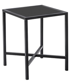Žurnālgaldiņi Signal Meble Loft Osaka B, melna, 400 mm x 400 mm x 500 mm