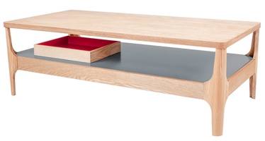 Konsoles galds Kayoom Addison I, pelēka/gaiši brūna, 120 cm x 60 cm x 40 cm
