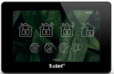 Пульт управления сигнализации Satel INT-TSH2-B, Capacitive Touchscreen, черный