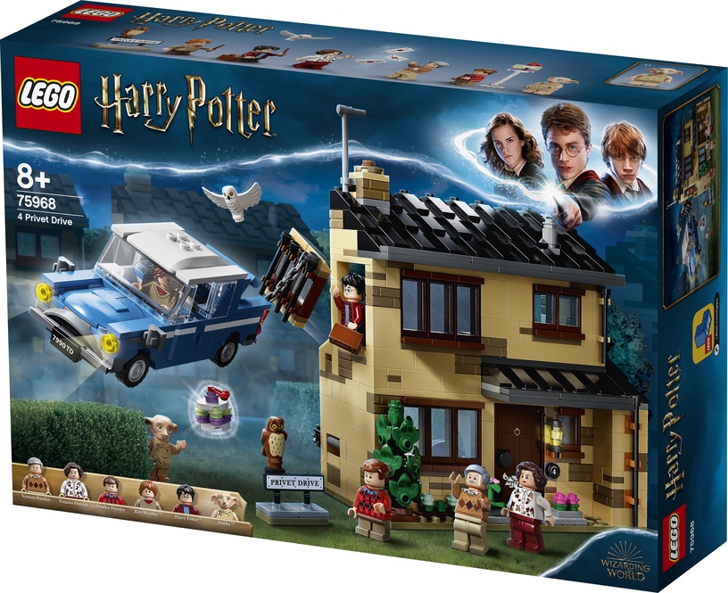 Konstruktors LEGO Harry Potter Dzīvžogu iela 4 75968, 797 gab.