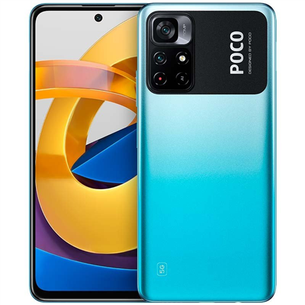 Mobilais telefons Xiaomi Poco M4 Pro 5G, zila, 6GB/128GB