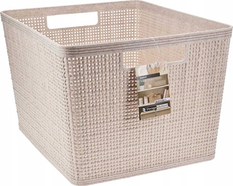 Korv, esemete hoidmiseks Storage Solutions, pruunikas, 36 x 29.5 x 22 cm