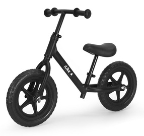 Balansinis dviratis iLike Balance Bike, juodas, 12"