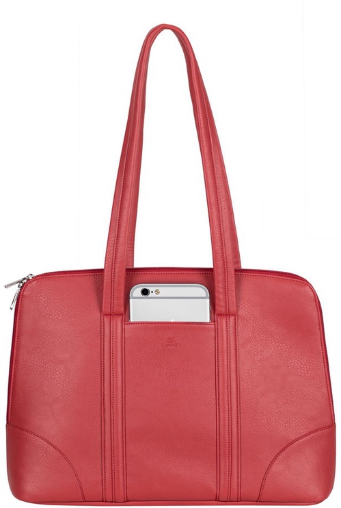 Klēpjdatoru soma Rivacase Orly Ladys 8992, sarkana, 14"