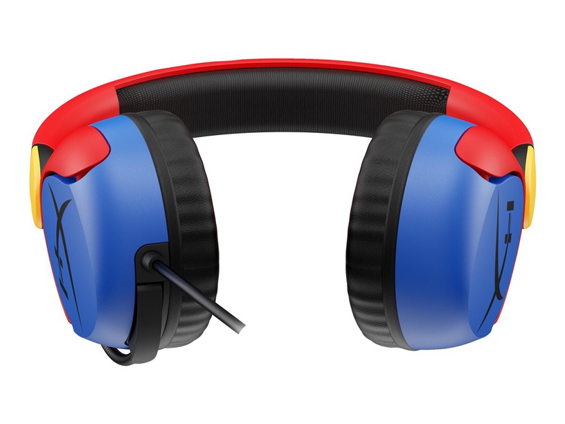 Juhtmega mänguri peakomplekt lastele HyperX Cloud mini 7G8F3AA, sinine/must/punane/kollane