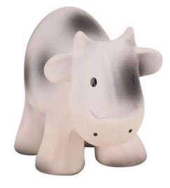 Zobu riņķis Tikiri Cow, balta/melna