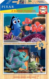 Puidust pusle Educa Nemo Monsters 460254, 50 tk