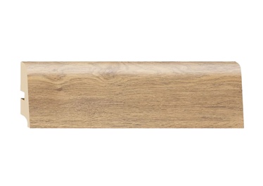 Grīdlīste D3308, 250 cm x 8.5 cm x 1.6 cm, ozola