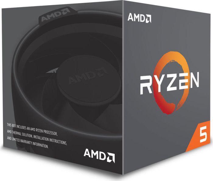 Процессор AMD AMD Ryzen 5 2600 YD2600BBAFBOX, 3.4ГГц, AM4, 16МБ