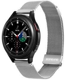 Siksniņa Dux Ducis Magnetic Strap Strap for Galaxy Watch/Huawei Watch/Honor Watch/Xiaomi Watch (20mm), sudraba