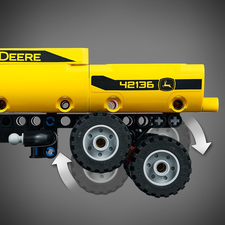 Konstruktors LEGO® Technic John Deere 9620R 4WD Tractor 42136, 390 gab.