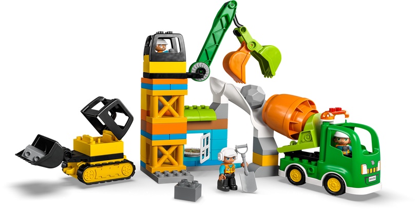 Konstruktors LEGO® DUPLO® Pilsēta: Būvlaukums 10990, 61 gab.