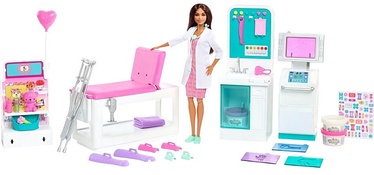 Lelle Barbie Fast Cast Clinic Playset GTN61, 30 cm