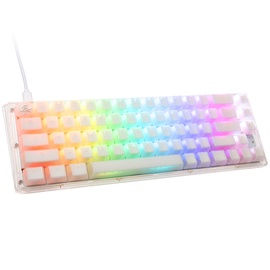 Klaviatūra Ducky One 3 Aura Gateron Baby Kangaroo EN, balta