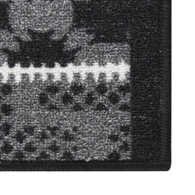 Ковровая дорожка VLX Carpet Runner, белый/черный, 2500 мм x 800 мм