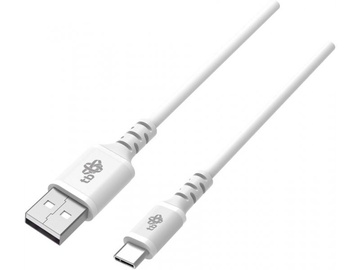 Kabelis TB USB C, 1x USB Type-C/1 x USB Type-A, 1 m, balta