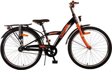 Vaikiškas dviratis, miesto Volare Thombike, mėlynas/oranžinis, 24"